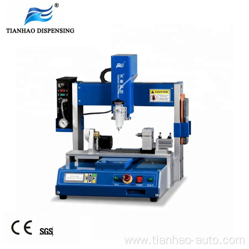 glue dispensing machine Desktop Industrial Robots with horizontal rotary axis